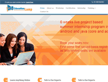 Tablet Screenshot of educationlamp.com